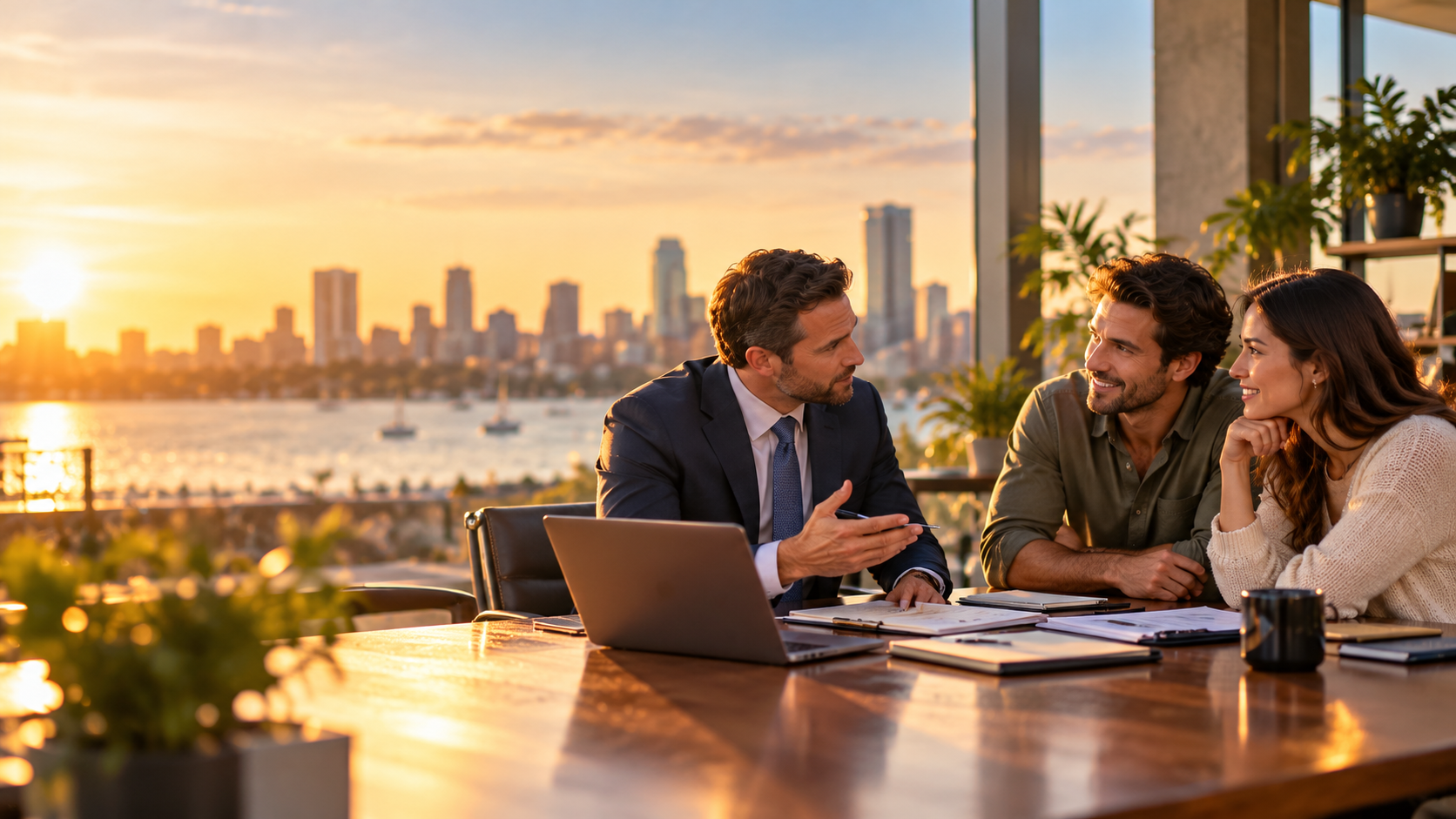 Illustrative business consultation